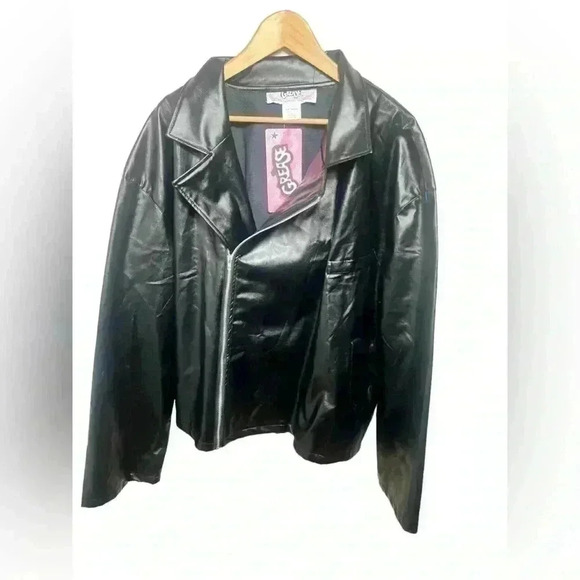 Grease Leather Jacket 4X Unisex - Picture 3 of 8